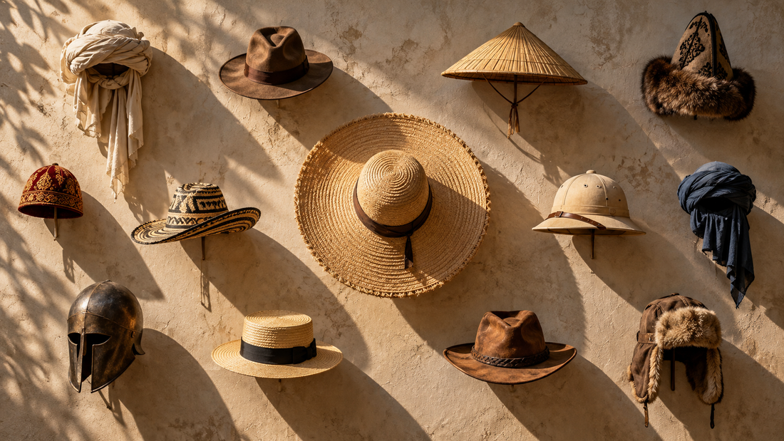 Le chapeau comme abri : anthropologie d'un objet qui protège depuis trois mille ans