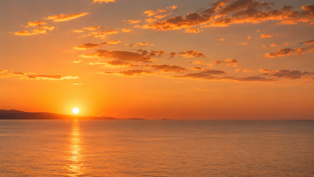Regarder un lever ou un coucher de soleil rappelle l'essentiel