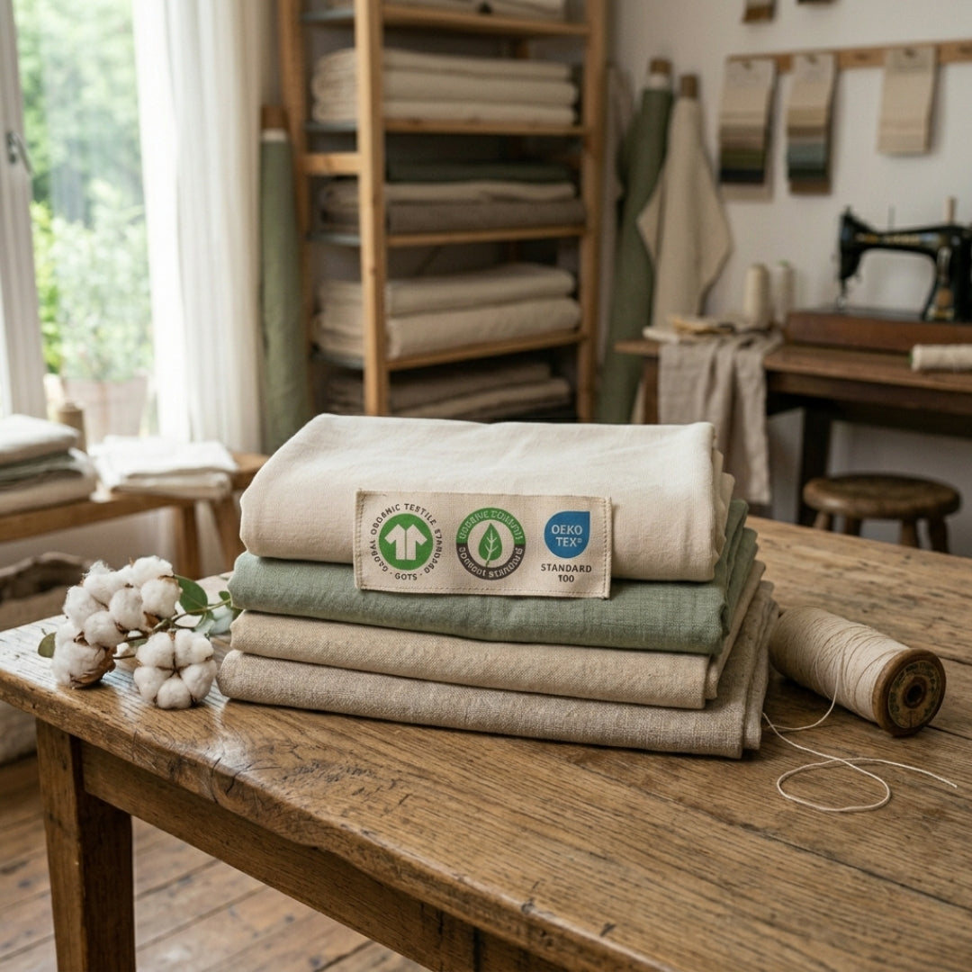 Certifications textiles biologiques : guide GOTS, OCS et OEKO-TEX