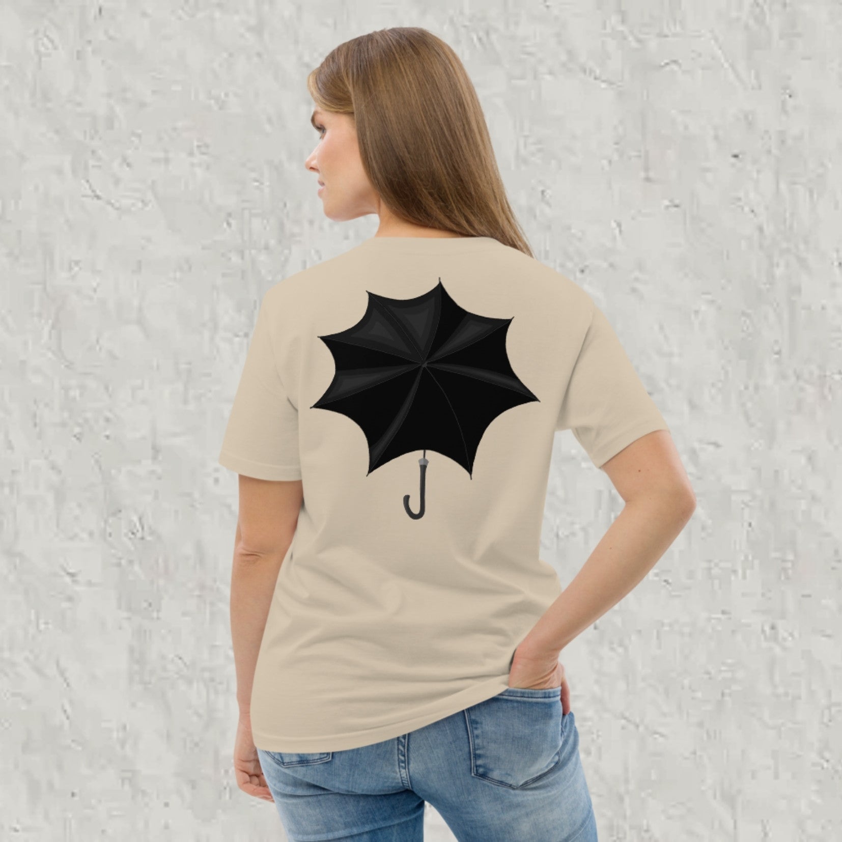 Unisex Organic Cotton T-Shirt - Wednesday's Umbrella