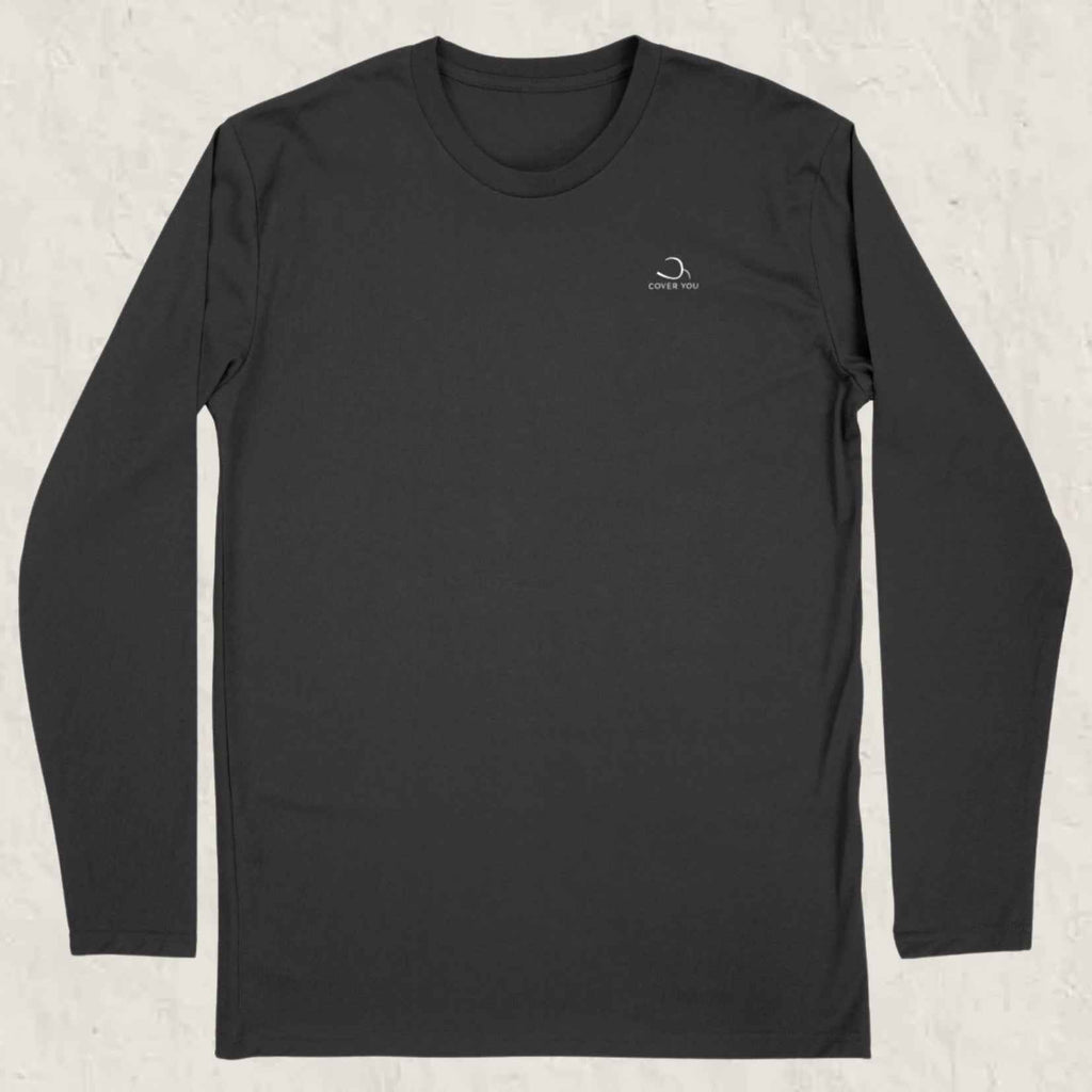 T-shirt Homme manches longues en coton biologique - L'essentiel