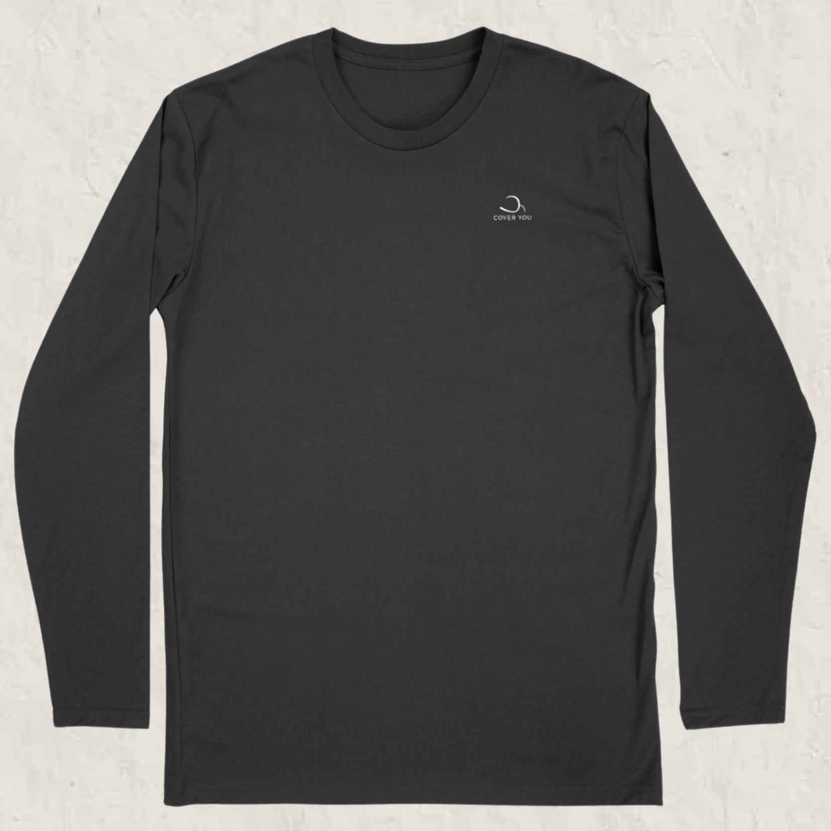 T-shirt Homme manches longues en coton biologique - L'essentiel