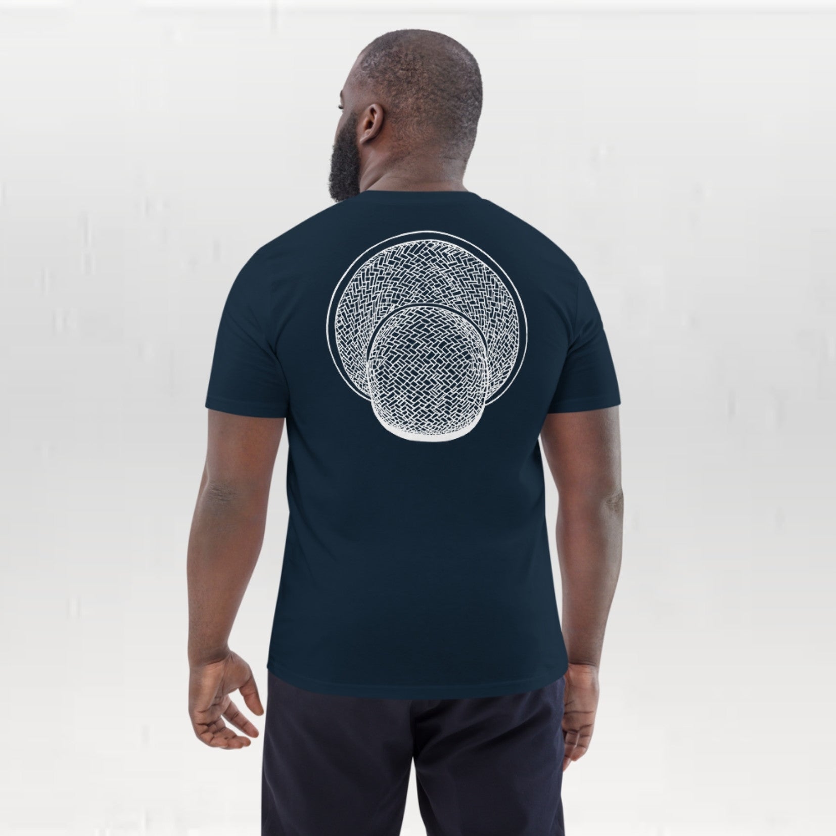 T-shirt unisexe en coton biologique - Le Chapeau Cambodgien Croquis