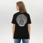 T-shirt unisexe en coton biologique - Le Chapeau Cambodgien Croquis