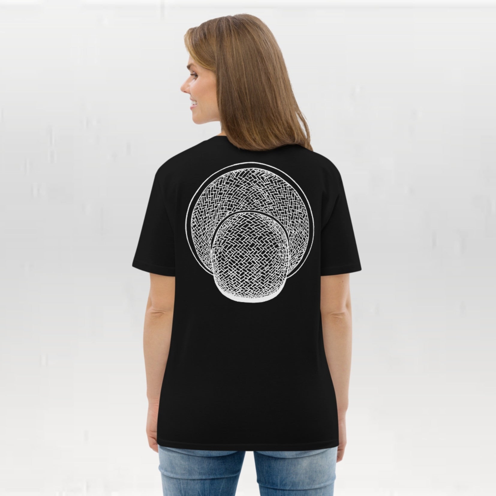 T-shirt unisexe en coton biologique - Le Chapeau Cambodgien Croquis