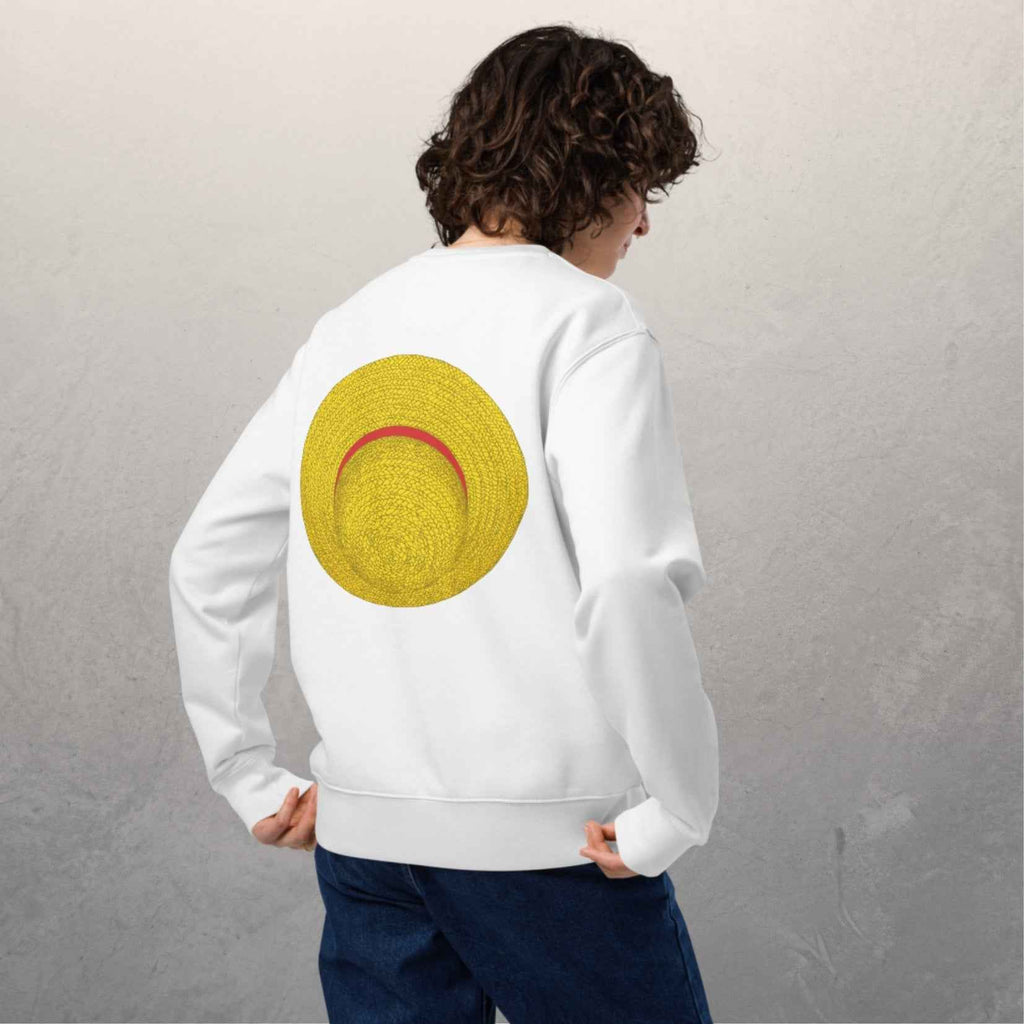 Sweat en coton biologique unisexe - 350g/m² - Le Chapeau de paille