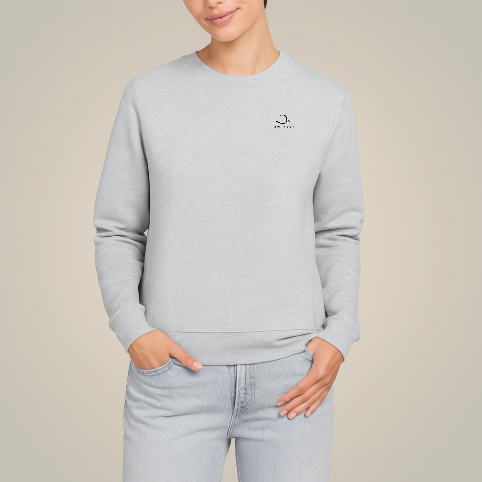 Sweat unisexe écologique 280g/m2 - L'Essentiel