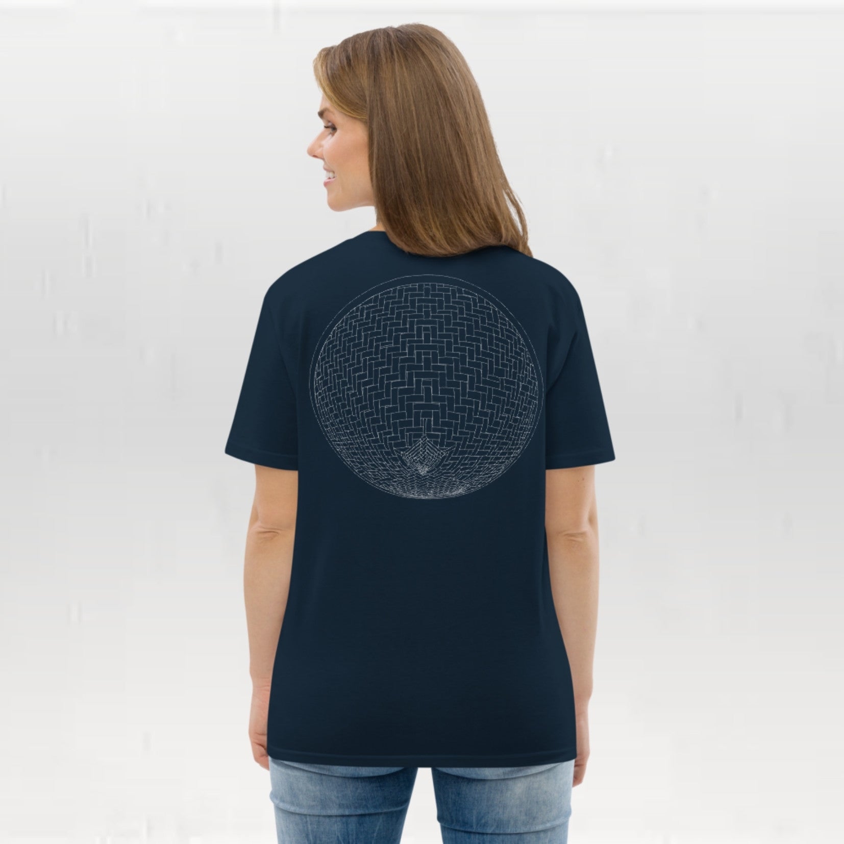 T-shirt unisexe en coton biologique - Le Chapeau Chinois Croquis