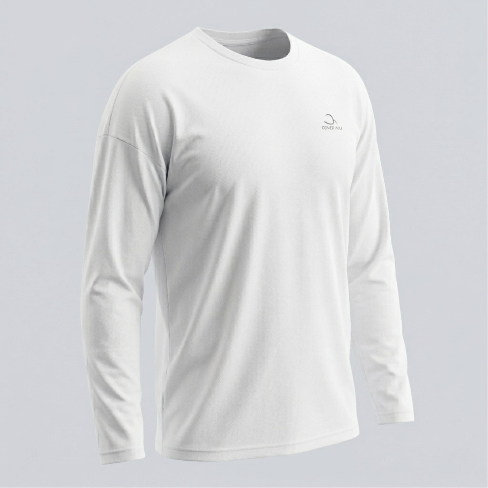 T-shirt Homme manches longues en coton biologique - L'essentiel