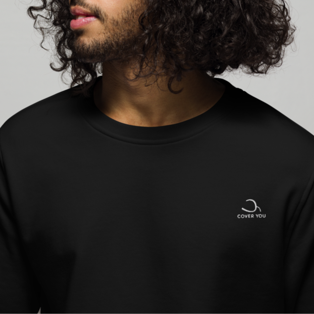 Sweat en coton biologique unisexe - 280g/m² - L'essentiel