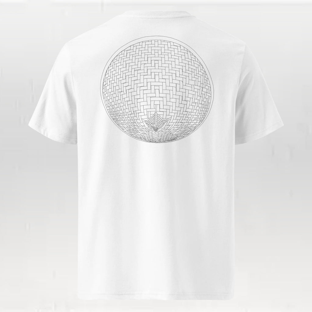 T-shirt unisexe en coton biologique - Le Chapeau Chinois Croquis