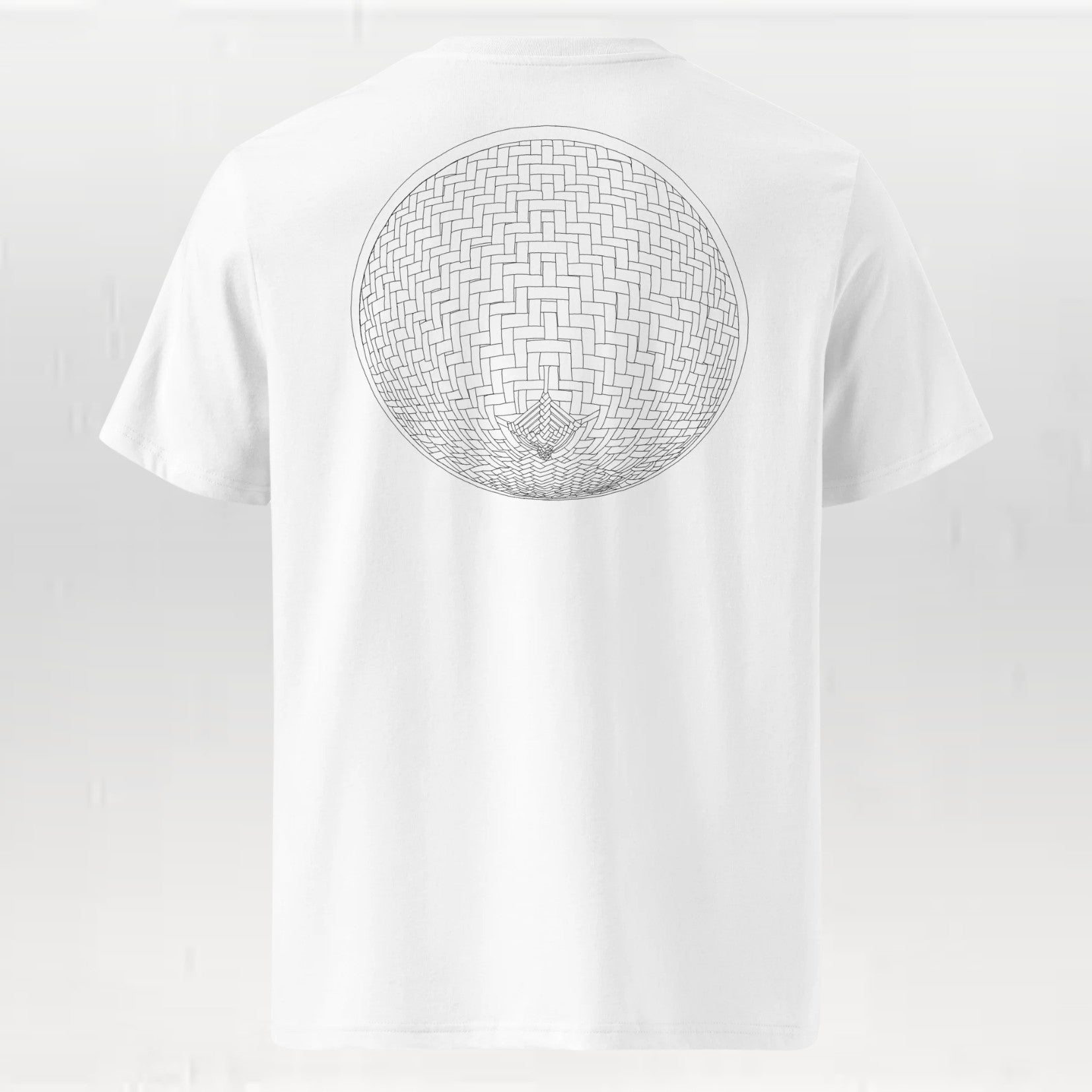 T-shirt unisexe en coton biologique - Le Chapeau Chinois Croquis