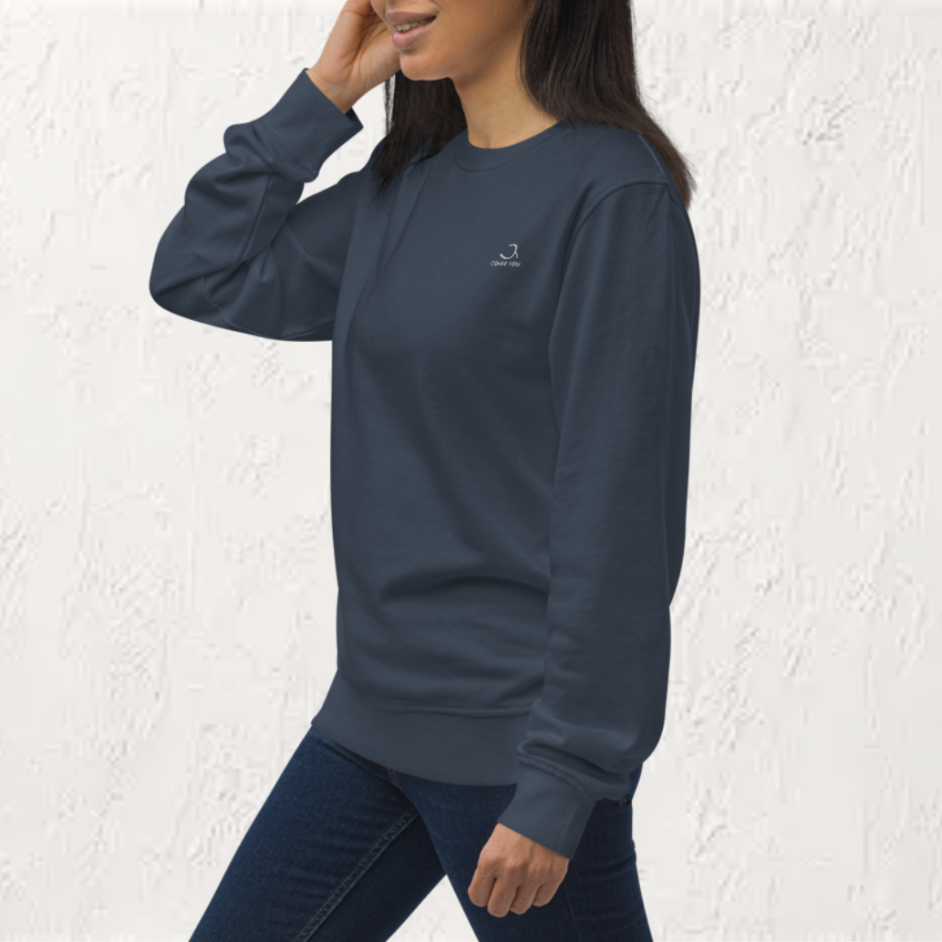 Sweat en coton biologique unisexe - 280g/m² - L'essentiel