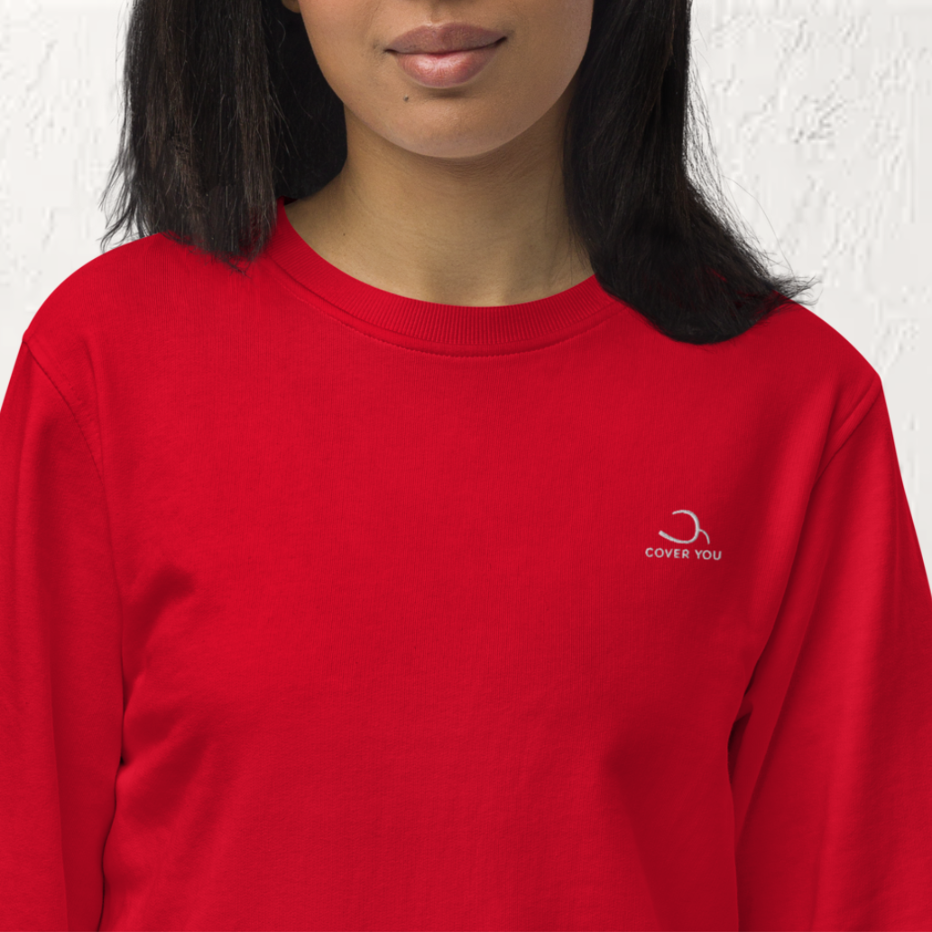 Sweat en coton biologique unisexe - 280g/m² - L'essentiel