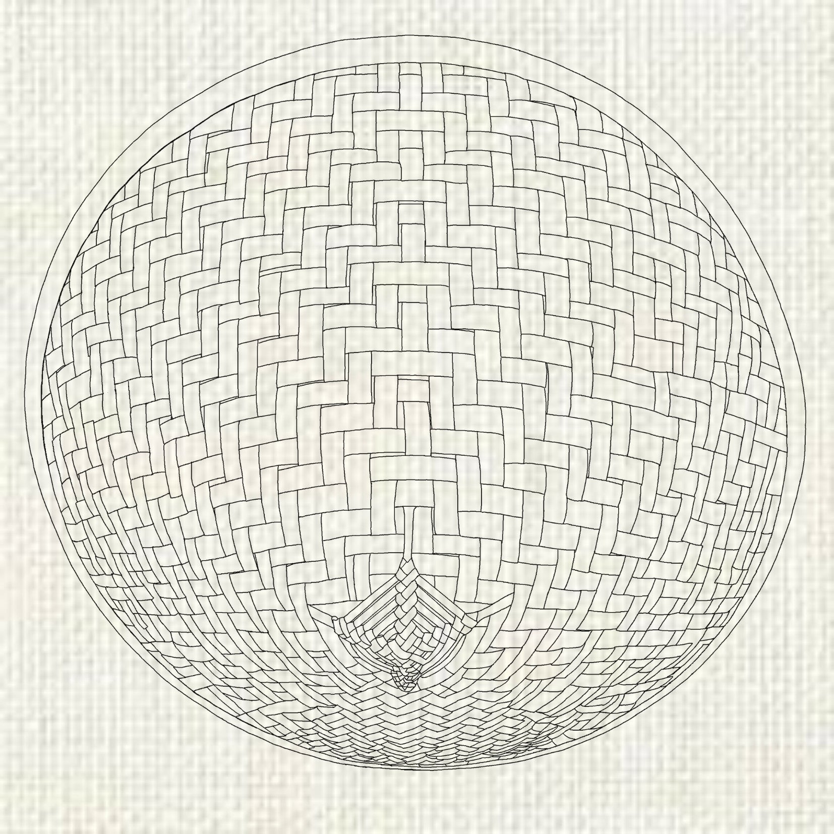 T-shirt unisexe en coton biologique - Le Chapeau Chinois Croquis