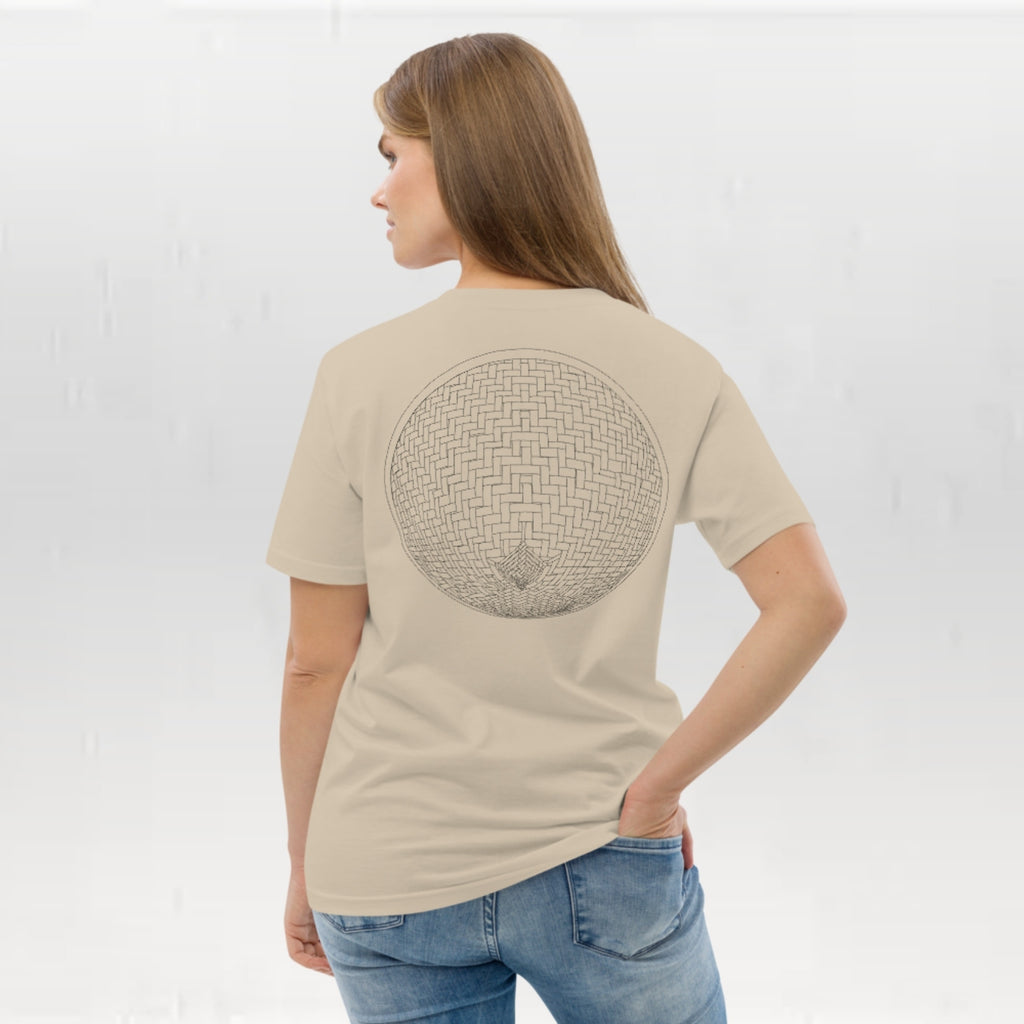 T-shirt unisexe en coton biologique - Le Chapeau Chinois Croquis