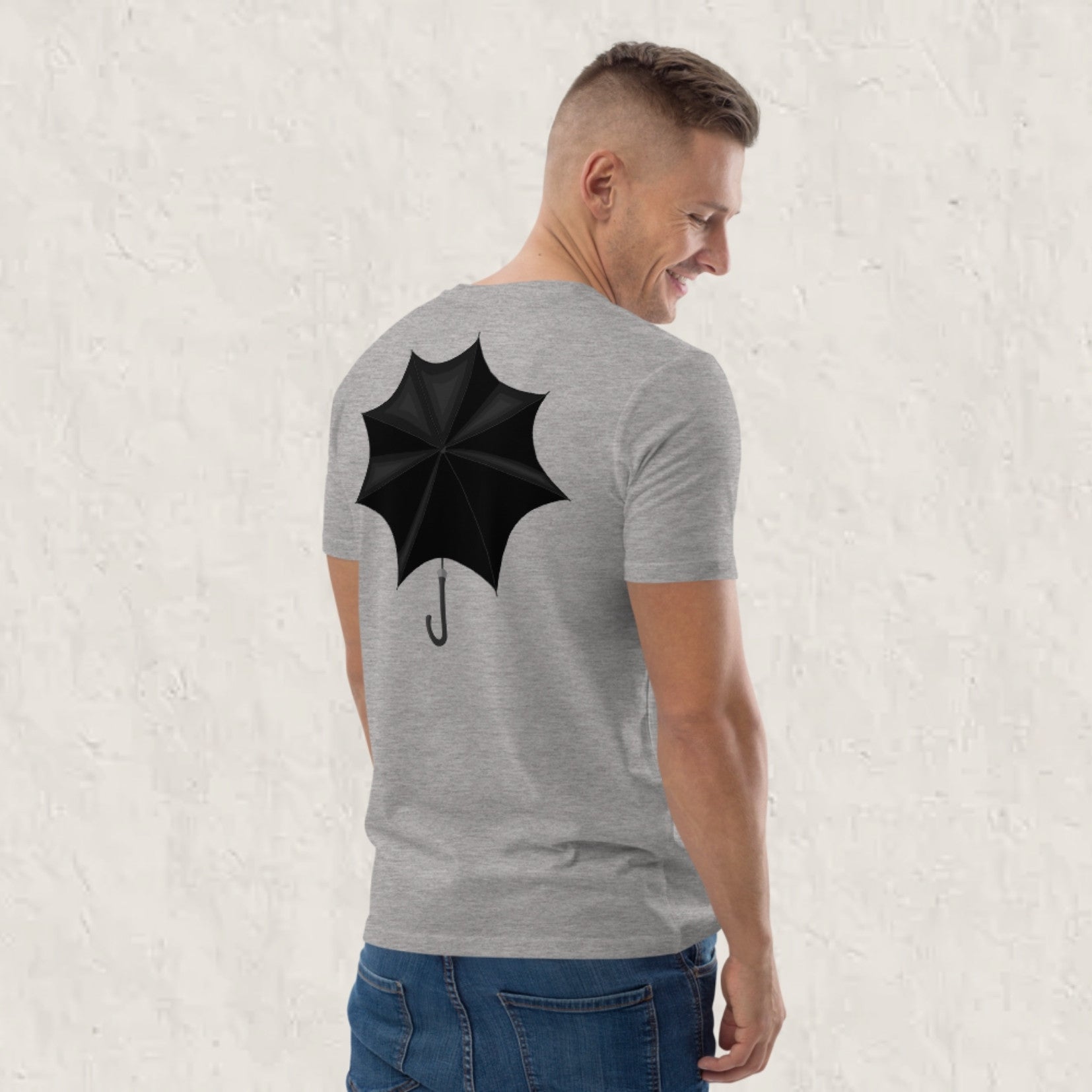 Unisex Organic Cotton T-Shirt - Wednesday's Umbrella