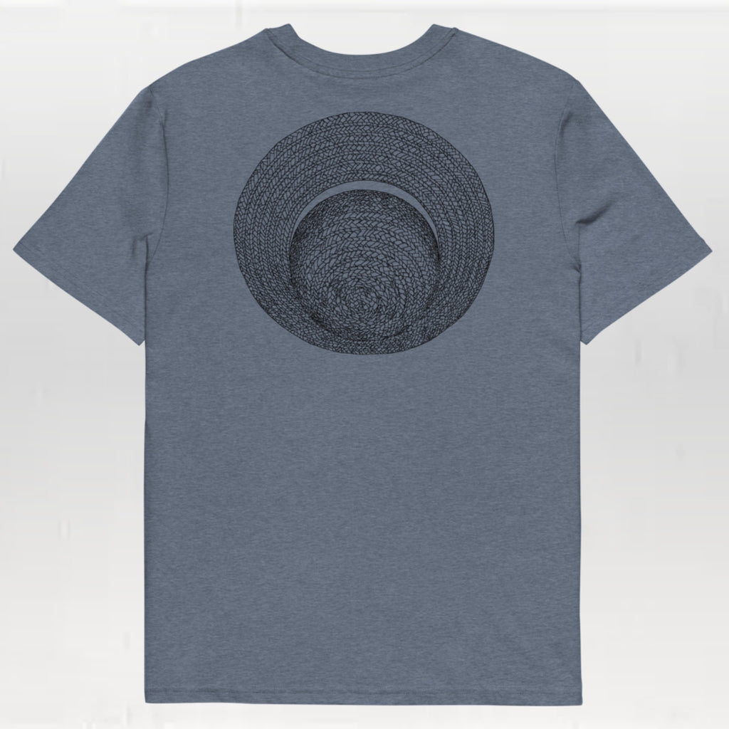 T-shirt unisexe en coton biologique - Le Chapeau de paille Croquis