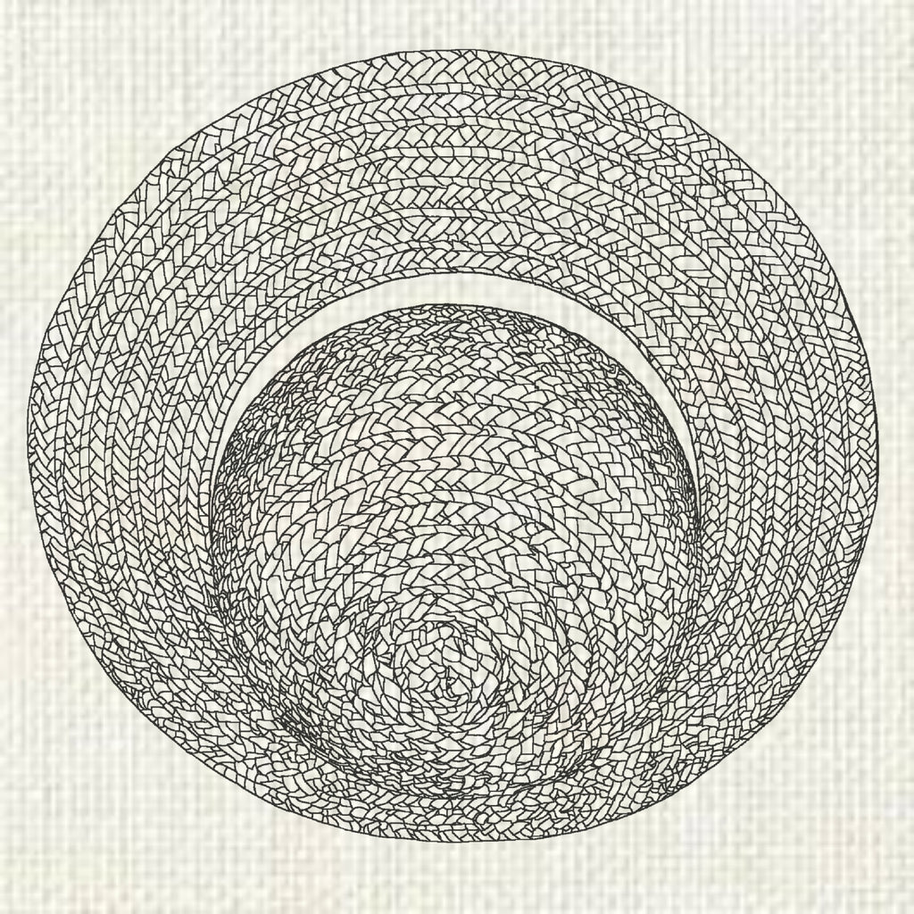 T-shirt unisexe en coton biologique - Le Chapeau de paille Croquis