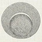 T-shirt unisexe en coton biologique - Le Chapeau de paille Croquis