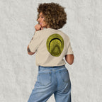 T-shirt unisexe en coton biologique - Le Chapeau Panama jaune