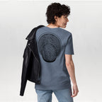 T-shirt unisexe en coton biologique - Le Chapeau Cambodgien Croquis