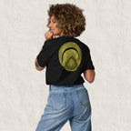 T-shirt unisexe en coton biologique - Le Chapeau Panama jaune