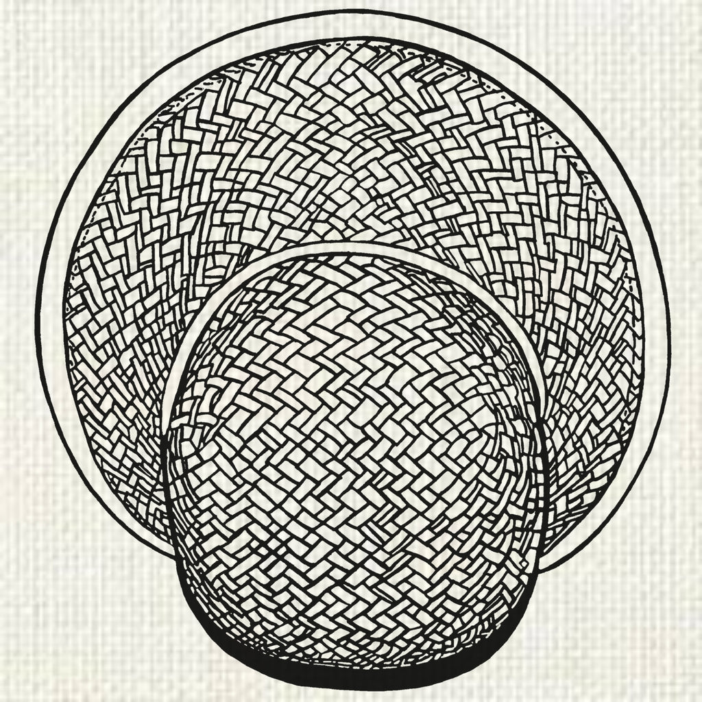 T-shirt unisexe en coton biologique - Le Chapeau Cambodgien Croquis