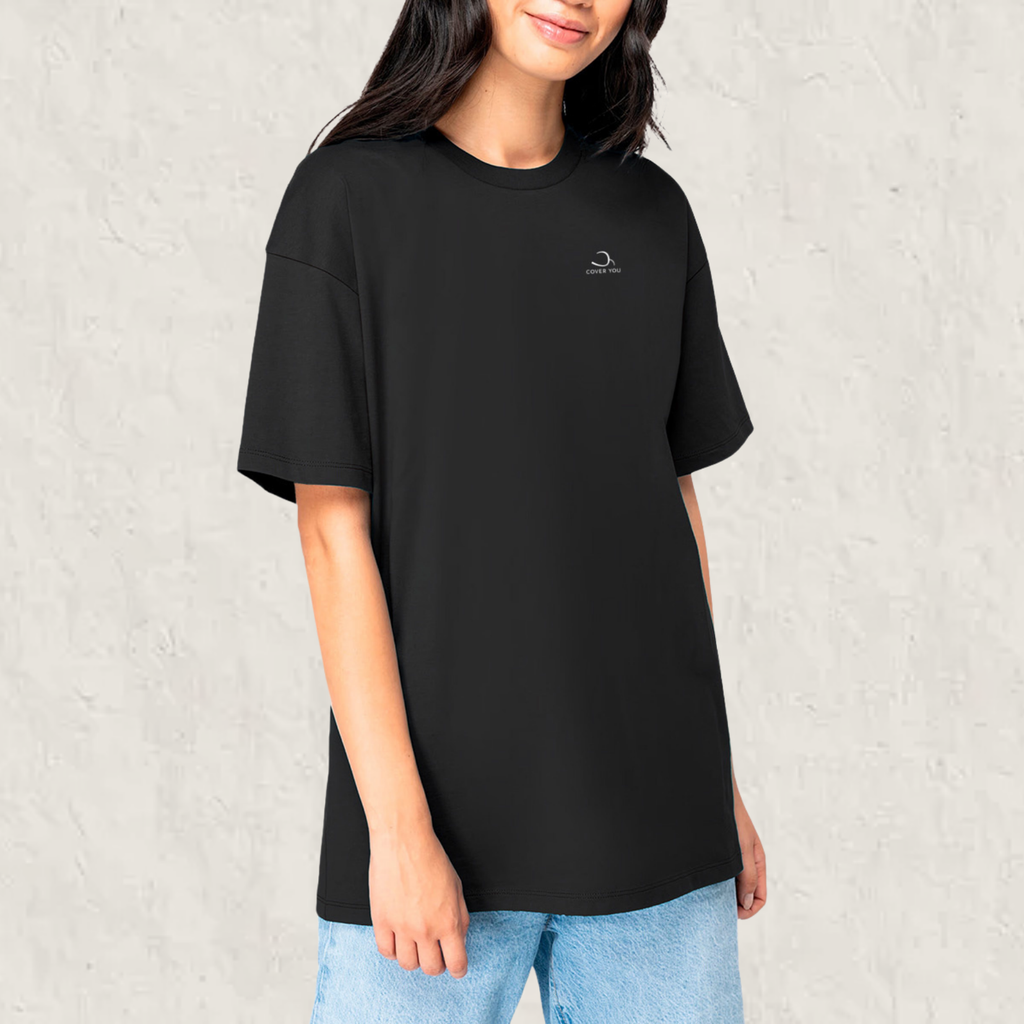 T-shirt Unisexe Oversize en coton biologique - L'Essentiel