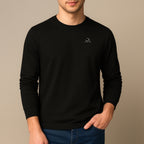 T-shirt Homme manches longues en coton biologique - L'essentiel