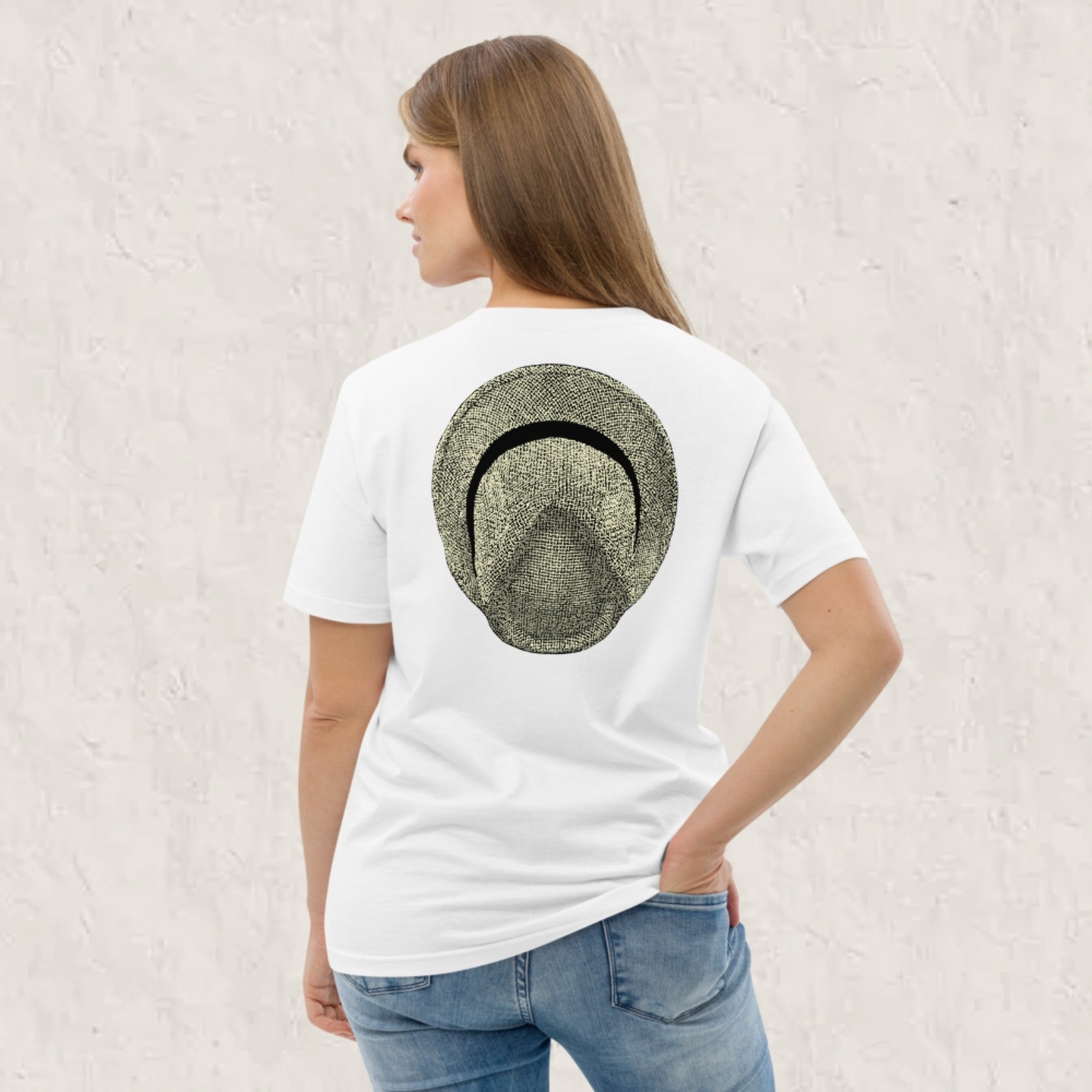 T-shirt unisexe en coton biologique - Le Chapeau Panama original