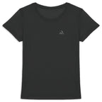 T-shirt Femme en coton biologique coupe cintrée- L'Essentiel - face_0