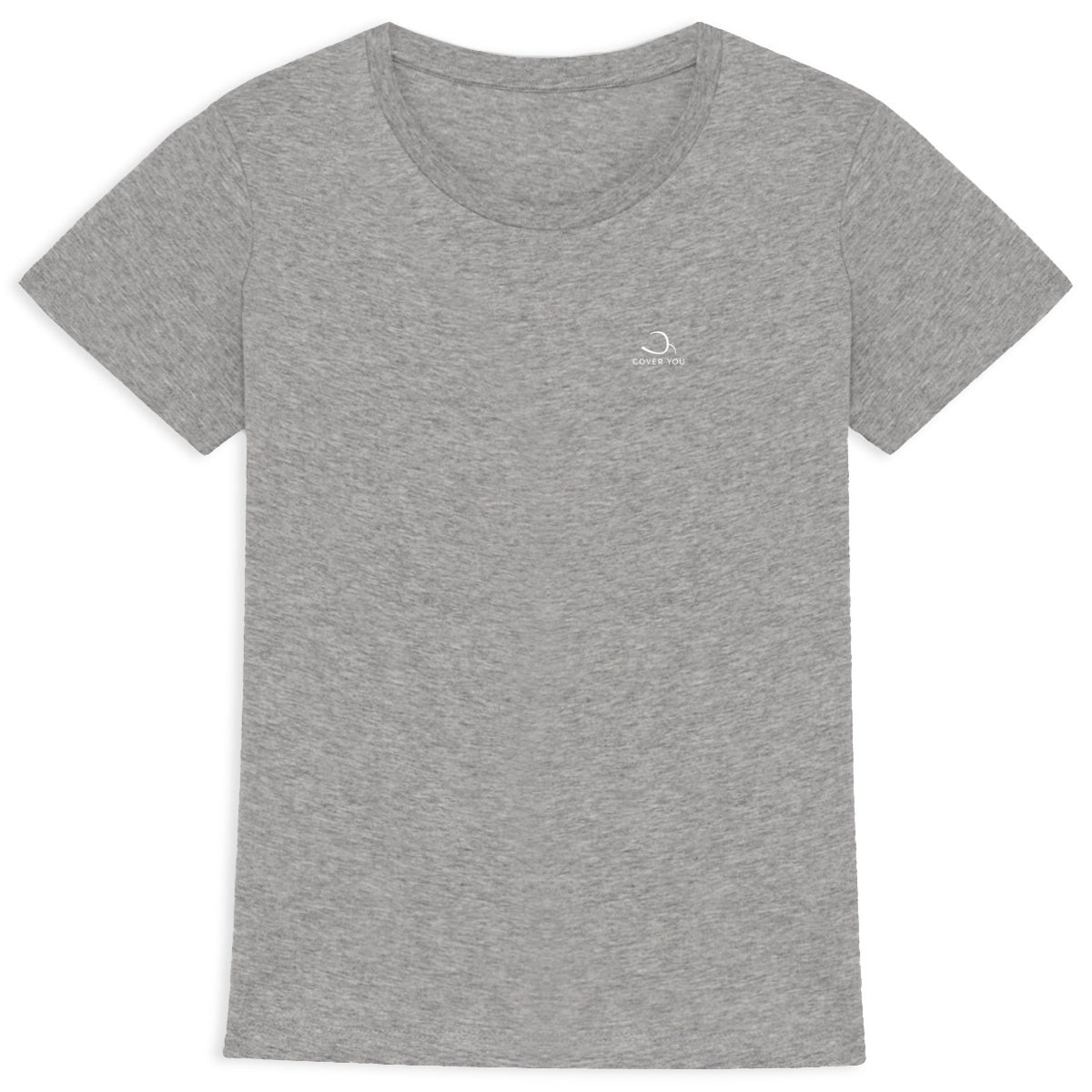 T-shirt Femme en coton biologique coupe cintrée- L'Essentiel - face_1