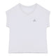 Women's organic cotton T-shirt with GOTS label and cuffed sleeves - L'Essentiel