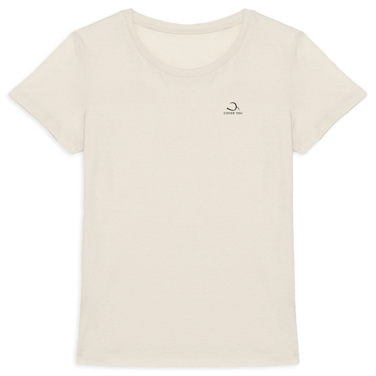 T-shirt Femme en coton biologique coupe cintrée- L'Essentiel - face_1