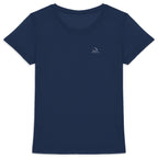 T-shirt Femme en coton biologique coupe cintrée- L'Essentiel - face_2