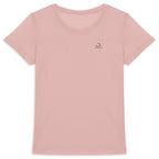 T-shirt Femme en coton biologique coupe cintrée- L'Essentiel - face_3