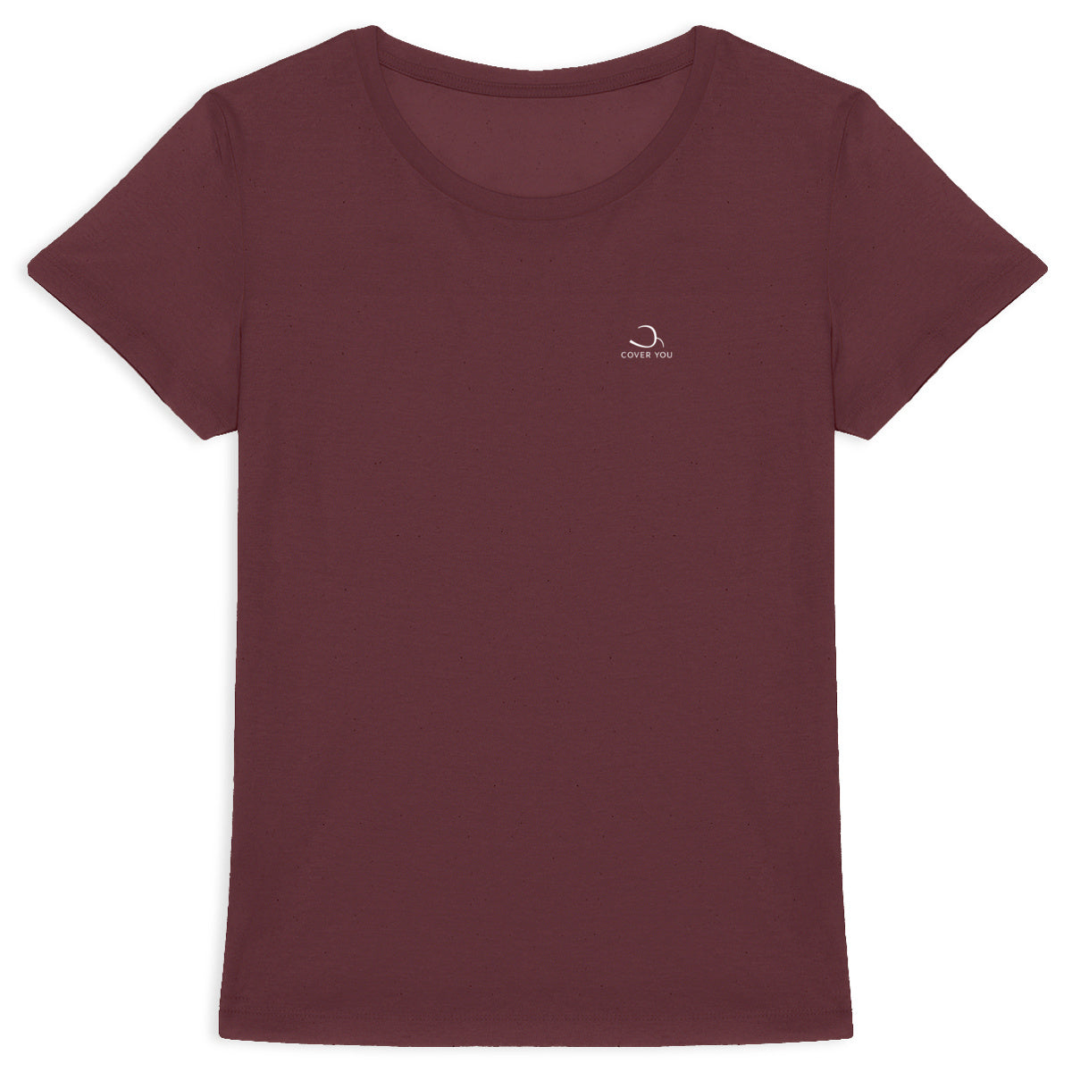 T-shirt Femme en coton biologique coupe cintrée- L'Essentiel - face_3