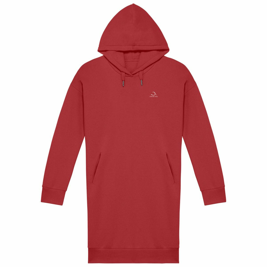 Robe Sweat Femme - L'Essentiel - face_rouge