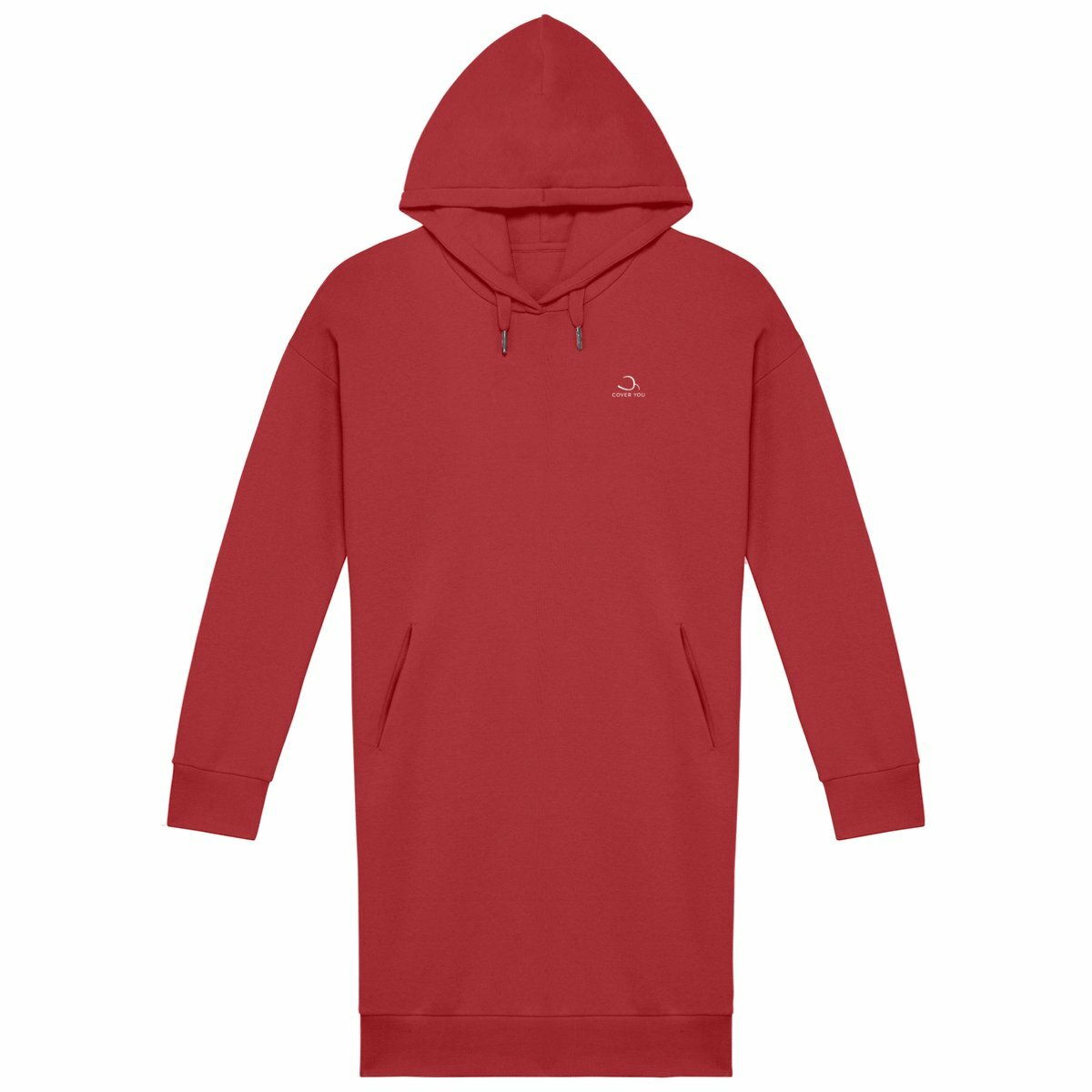 Robe Sweat Femme - L'Essentiel - face_rouge