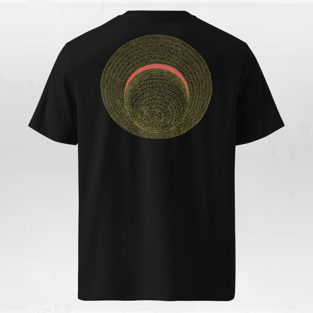 T-shirt unisexe en coton biologique - Le Chapeau de paille Croquis