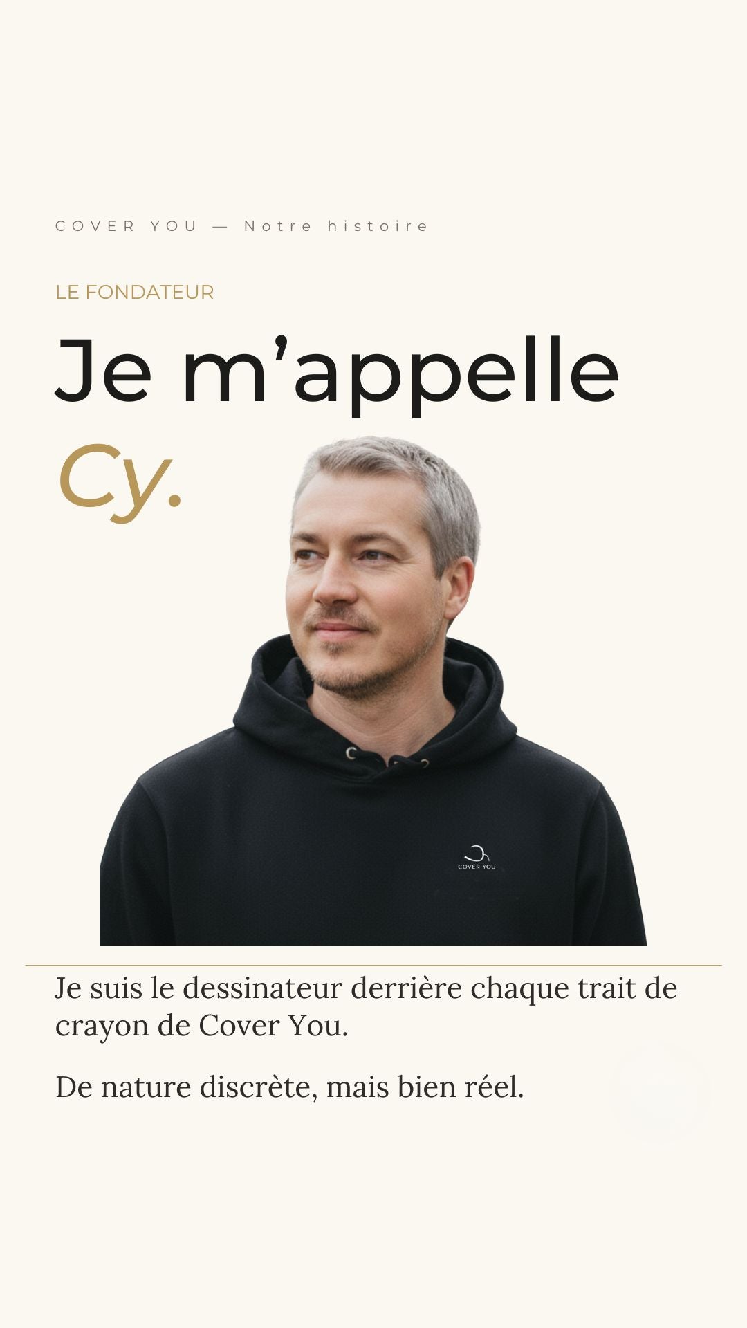 Qui suis-je ? Je m'appelle Cy