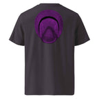 T-shirt unisexe en coton biologique - Le Chapeau Panama violet - COVER YOU