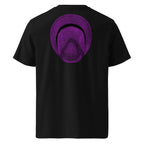 T-shirt unisexe en coton biologique - Le Chapeau Panama violet - COVER YOU