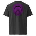 T-shirt unisexe en coton biologique - Le Chapeau Panama violet - COVER YOU