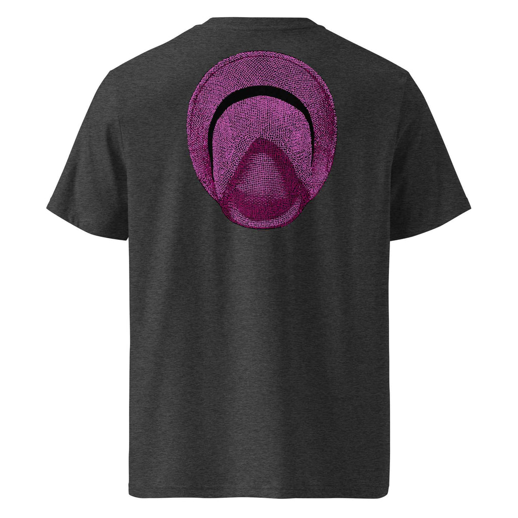 T-shirt unisexe en coton biologique - Le Chapeau Panama rose - COVER YOU